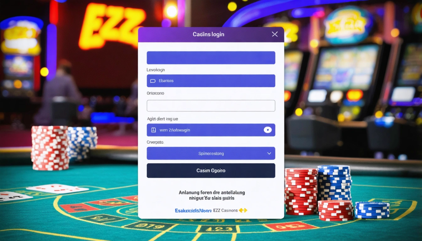 Ezz casino login Anleitung für sicheres Spielkonto